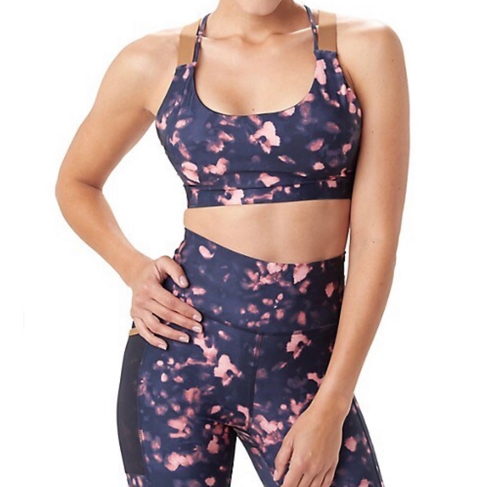 Lole Women's Burst Edition Sports Bra Size Medium NWT High Support UPF50+ Padded